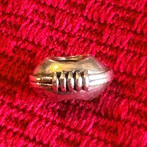 💥SOLD💥 Authentic ALE Pandora Football Charm Sterling Silver 790384 (Retired)